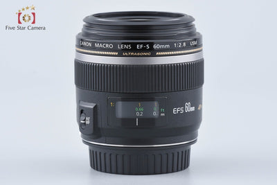 [Used] Canon EF-S 60mm f/2.8 MACRO USM with Original Box