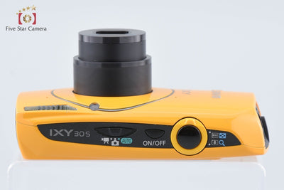 [Used] Canon IXY 30S Yellow Compact Digital Camera