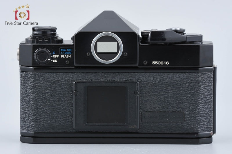 中古】Canon キヤノン F-1 後期 フィルム一眼レフカメラ – Five Star