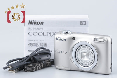 [Used] Nikon COOLPIX A10 Silver Compact Digital Camera