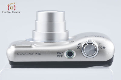 [Used] Nikon COOLPIX A10 Silver Compact Digital Camera