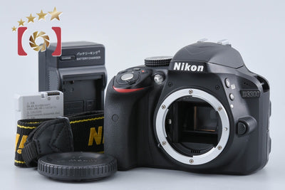 【中古】Nikon ニコン D3300 ブラック デジタル一眼レフカメラ