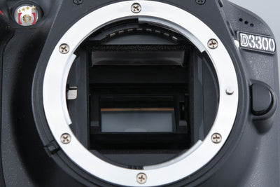 【中古】Nikon ニコン D3300 ブラック デジタル一眼レフカメラ