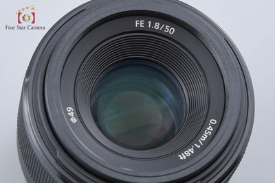 [Used] SONY FE 50mm f/1.8 SEL50F18F with original box