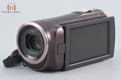 Used: SONY Sony HANDYCAM HDR-CX480 Bordeaux Brown Digital Video Camera