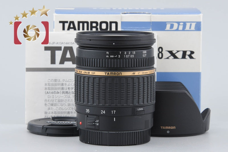 Used] TAMRON Tamron A16 SP AF 17-50mm f/2.8 ASPHERICAL XR Di II LD IF for Canon with original box