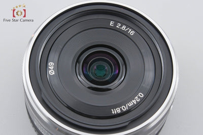 [Used] SONY E 16mm f/2.8 SEL16F28