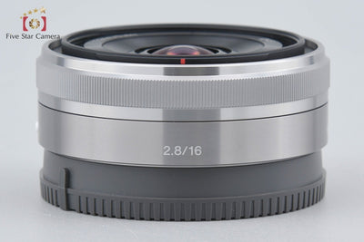 [Used] SONY E 16mm f/2.8 SEL16F28