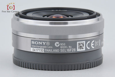 [Used] SONY E 16mm f/2.8 SEL16F28