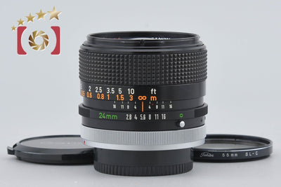 【中古】Canon キヤノン FD 24mm f/2.8 S.S.C.