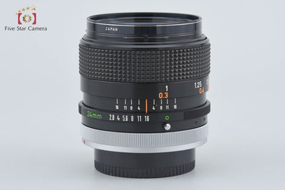 【中古】Canon キヤノン FD 24mm f/2.8 S.S.C.