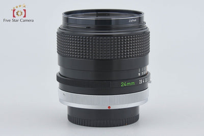 【中古】Canon キヤノン FD 24mm f/2.8 S.S.C.