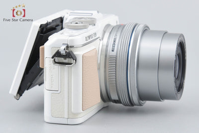 [Used] OLYMPUS Olympus PEN Lite E-PL7 14-42mm EZ Lens Kit White, Low Shutter Count