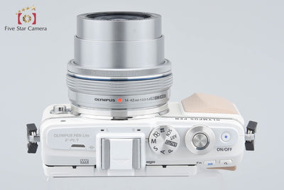 [Used] OLYMPUS Olympus PEN Lite E-PL7 14-42mm EZ Lens Kit White, Low Shutter Count