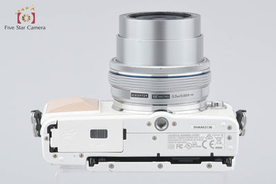 [Used] OLYMPUS Olympus PEN Lite E-PL7 14-42mm EZ Lens Kit White, Low Shutter Count