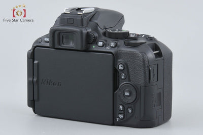 [Used] Nikon D5500 Black 18-55mm VR II Lens Kit Low Shutter Count