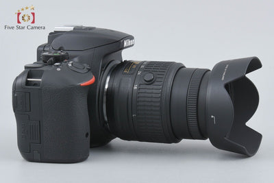 [Used] Nikon D5500 Black 18-55mm VR II Lens Kit Low Shutter Count