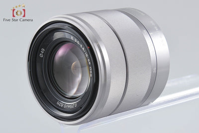 【中古】SONY ソニー E 18-55mm f/3.5-5.6 OSS SEL1855 シルバー