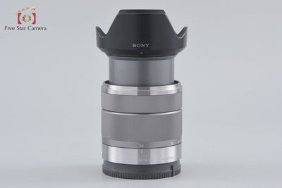 【中古】SONY ソニー E 18-55mm f/3.5-5.6 OSS SEL1855 シルバー