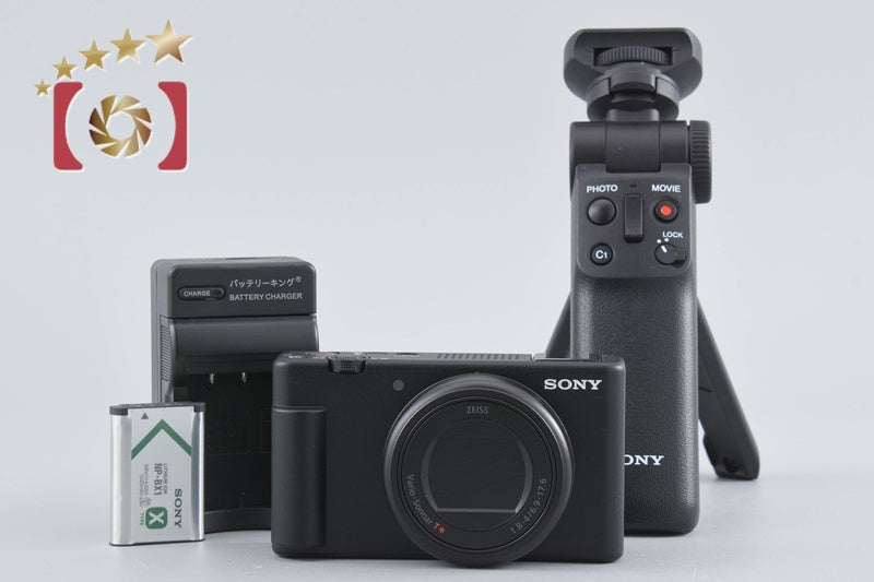 Used: SONY VLOGCAM ZV-1M2 Black Compact Digital Camera