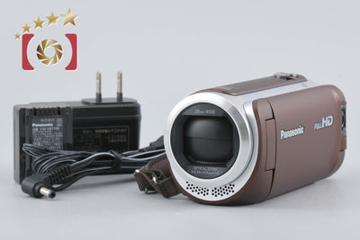 【中古】Panasonic パナソニック HC-W590MS ブラウン ビデオカメラ