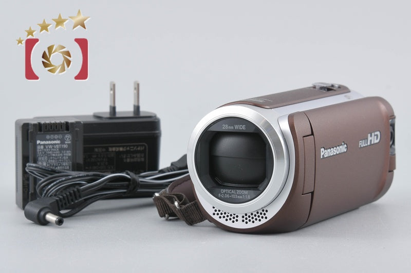 [Used] Panasonic HC-W590MS Brown Camcorder