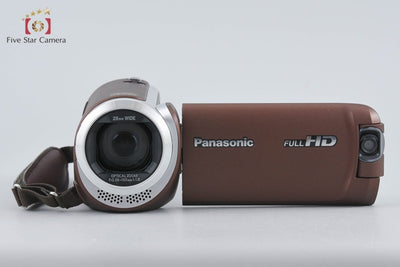 【中古】Panasonic パナソニック HC-W590MS ブラウン ビデオカメラ