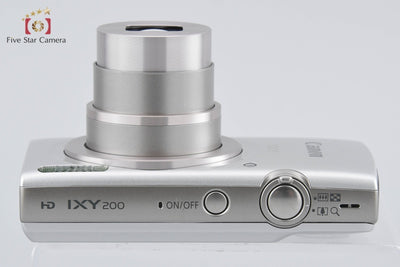 [Used] Canon IXY 200 Silver Compact Digital Camera with Original Box
