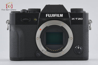 【中古】FUJIFILM 富士フイルム X-T20 ブラック ミラーレス一眼カメラ