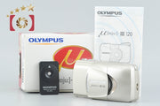 【中古】OLYMPUS オリンパス μ[mju:]-III ミューIII 120 コンパクトフィルムカメラ 元箱付き