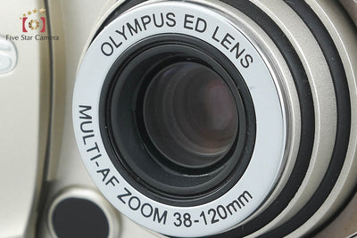 【中古】OLYMPUS オリンパス μ[mju:]-III ミューIII 120 コンパクトフィルムカメラ 元箱付き