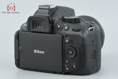 [Used] Nikon D5200 Double Zoom Kit Black - Low Shutter Count