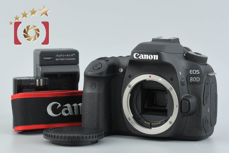 [Used] Canon EOS 80D Digital SLR Camera, Low Shutter Count