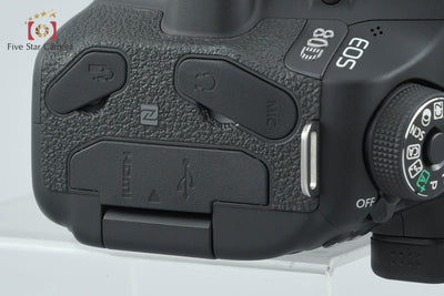 [Used] Canon EOS 80D Digital SLR Camera, Low Shutter Count
