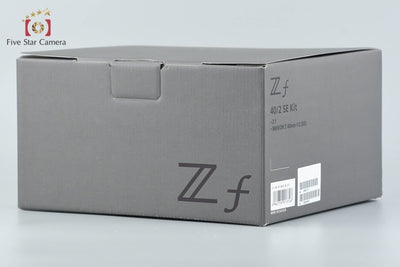 【中古】Nikon ニコン Zf 40mm f/2 SE レンズキット ブラック シャッター回数僅少 元箱付き