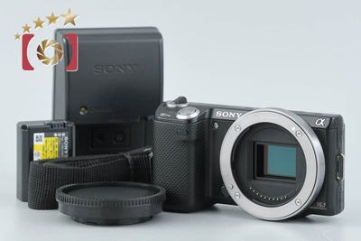 【Used】SONY Sony α NEX-5N Black Mirrorless Interchangeable Lens Camera, Low Shutter Count