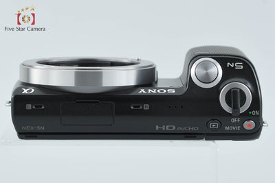 【Used】SONY Sony α NEX-5N Black Mirrorless Interchangeable Lens Camera, Low Shutter Count