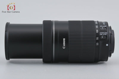 【中古】Canon キヤノン EF-S 55-250mm f/4-5.6 IS STM