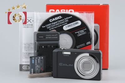 [Used] CASIO EXILIM EX-ZS5 Black Compact Digital Camera with Original Box