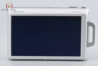 Used: SONY Sony Cyber-shot DSC-T200 Silver Digital Still Camera