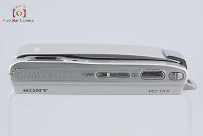 Used: SONY Sony Cyber-shot DSC-T200 Silver Digital Still Camera