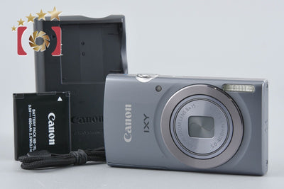 [Used] Canon IXY 160 Silver Compact Digital Camera