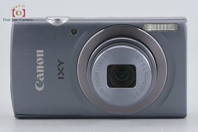 [Used] Canon IXY 160 Silver Compact Digital Camera