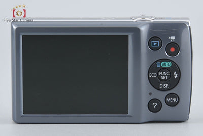 [Used] Canon IXY 160 Silver Compact Digital Camera