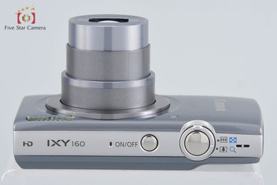 [Used] Canon IXY 160 Silver Compact Digital Camera