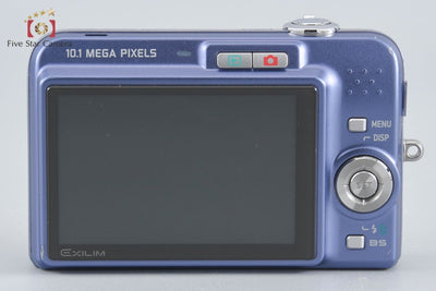 [Used] CASIO EXILIM EX-Z1050 Blue Compact Digital Camera