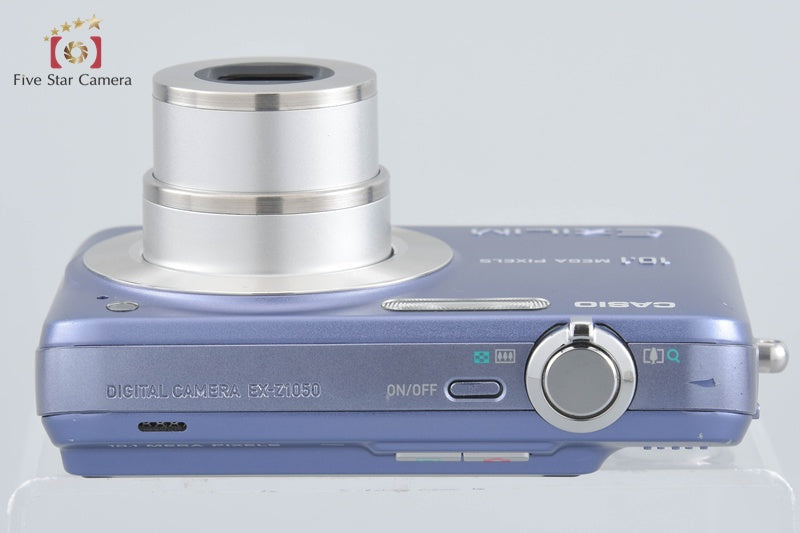 中古】CASIO カシオ EXILIM EX-Z1050 ブルー コンパクトデジタルカメラ
