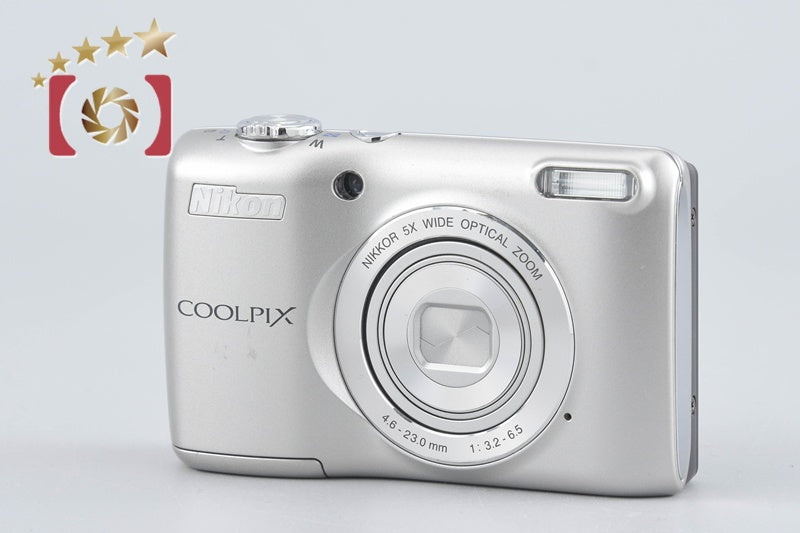 [Used] Nikon COOLPIX L26 Silver Compact Digital Camera