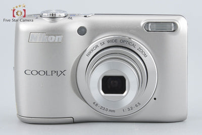 [Used] Nikon COOLPIX L26 Silver Compact Digital Camera