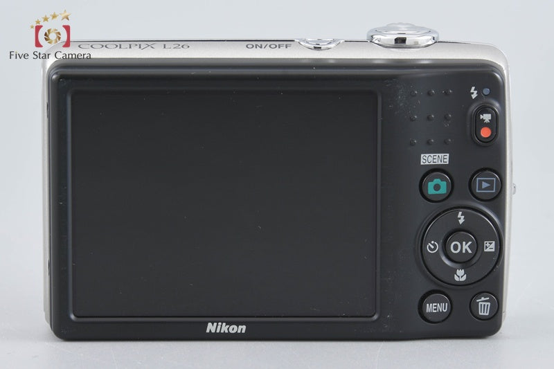 中古】Nikon ニコン COOLPIX L26 シルバー コンパクトデジタルカメラ